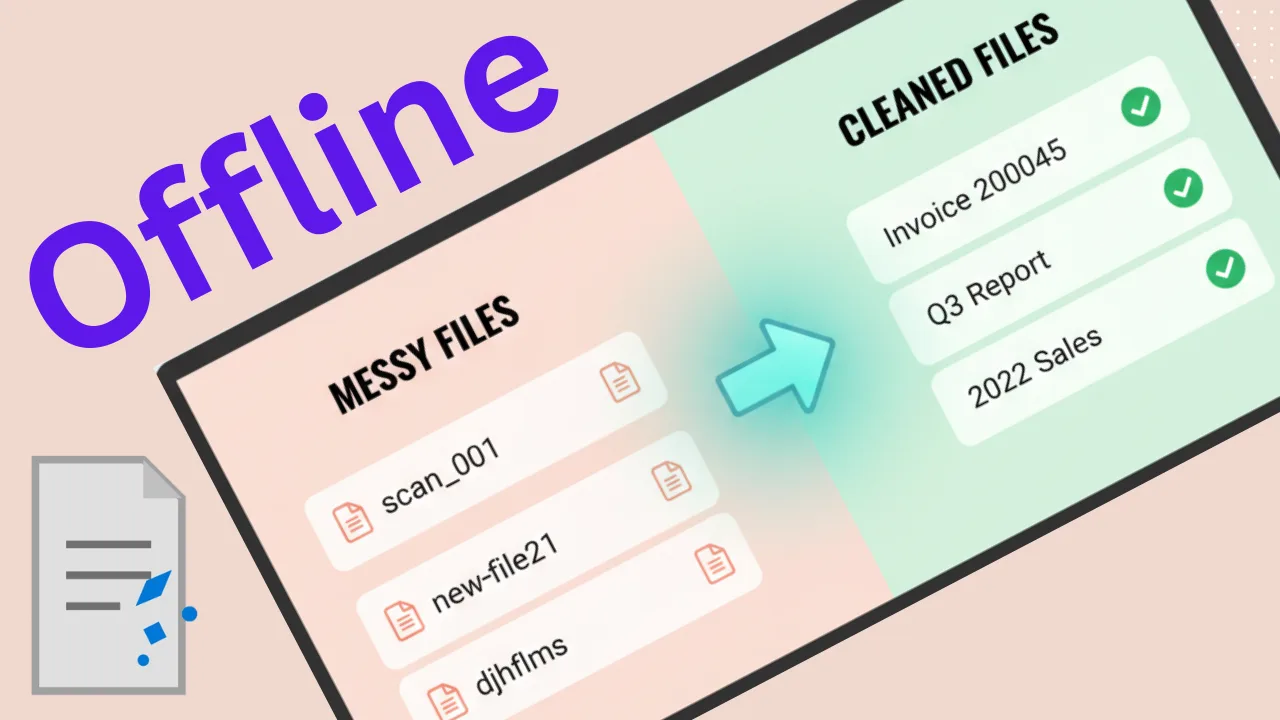 Watch RenameIQ Demo Video